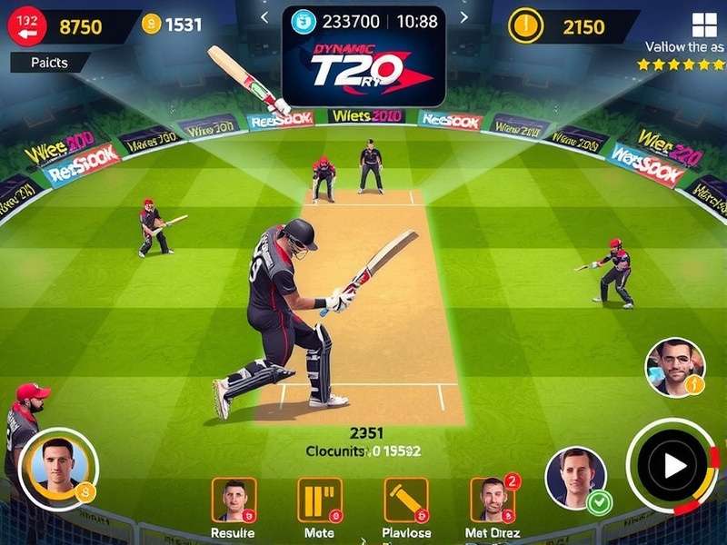 Dynamic T20 Fury Gameplay Screenshot